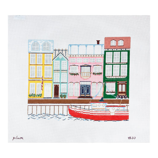 The Plum Stitchery Copenhagen Needlepoint Canvas