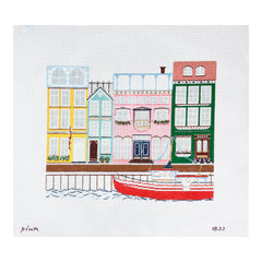 The Plum Stitchery Copenhagen Needlepoint Canvas