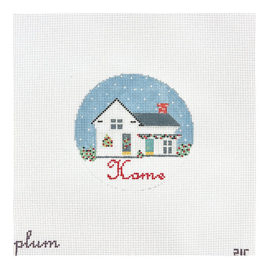 The Plum Stitchery Home Needlepoint Canvas