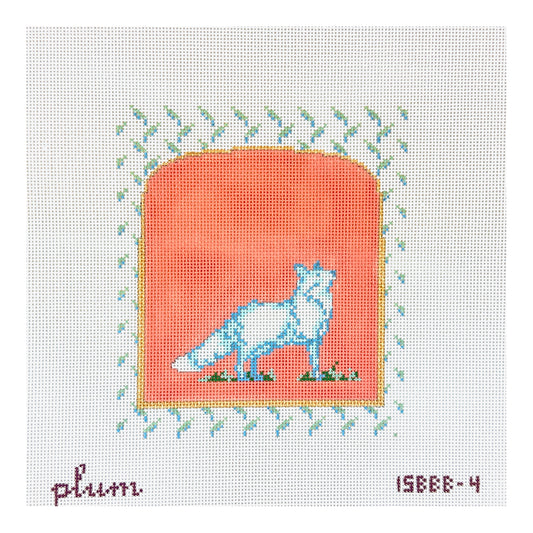 The Plum Stitchery Mother Nature Series - Fox Needlepoint Canvas