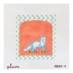 The Plum Stitchery Mother Nature Series - Fox Needlepoint Canvas