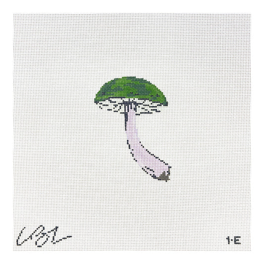 The Plum Stitchery Lia Burke Libaire Mushroom Series - Forest Needlepoint Canvas