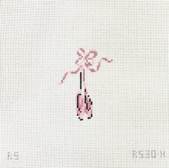 The Plum Stitchery Nutcracker Series - Ballet Slippers Needlepoint Canvas
