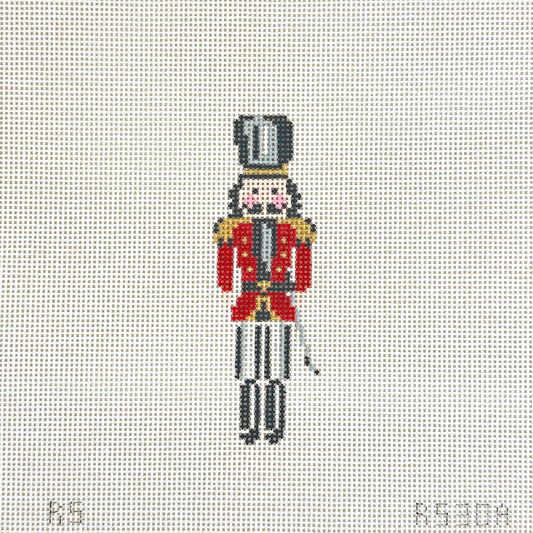 The Plum Stitchery Nutcracker Series - Nutcracker Needlepoint Canvas