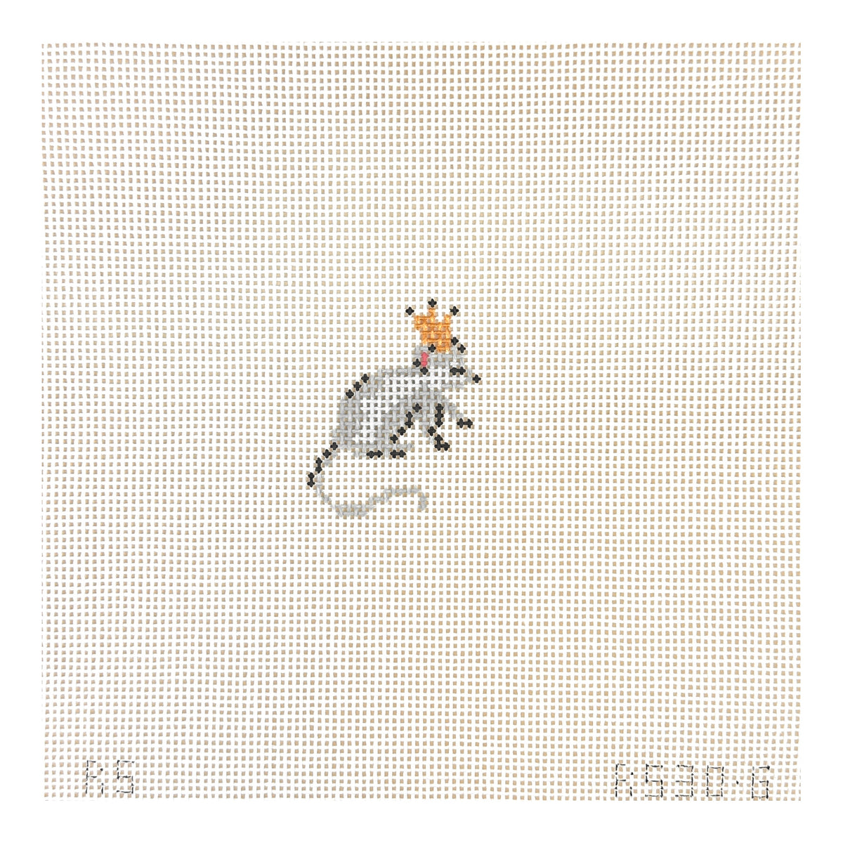 The Plum Stitchery Nutcracker Series - Rat King Needlepoint Canvas