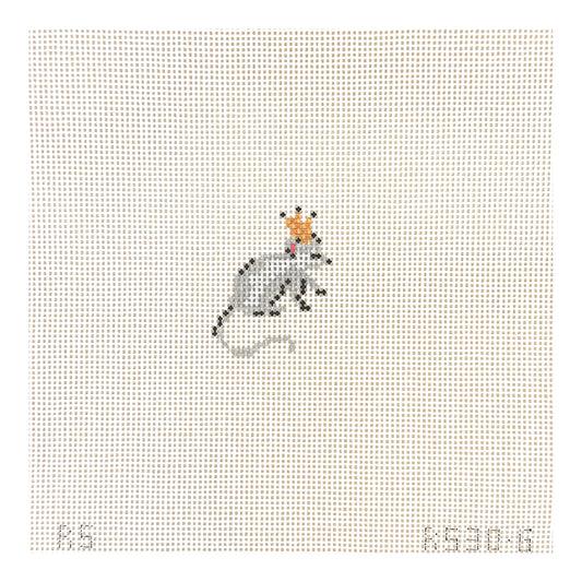 The Plum Stitchery Nutcracker Series - Rat King Needlepoint Canvas