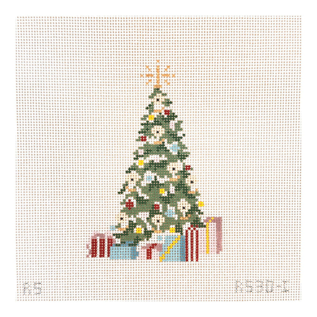 The Plum Stitchery Nutcracker Series - Tree Needlepoint Canvas