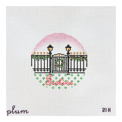 The Plum Stitchery Plum Christmas - Festive Needlepoint Canvas