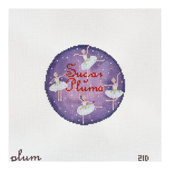 The Plum Stitchery Plum Christmas - Sugar Plums Needlepoint Canvas