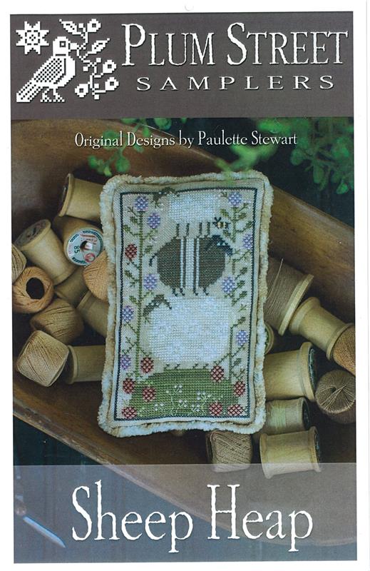Plum Street Samplers Sheep Heap Cross Stitch Pattern