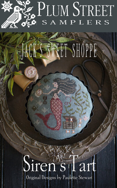 Plum Street Samplers Siren's Tart Cross Stitch Pattern
