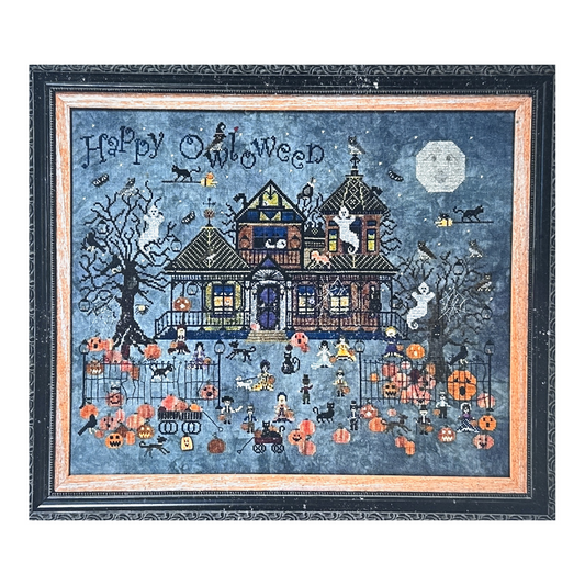 Praiseworthy Stitches Owl-A-Day Inn Cross Stitch Pattern
