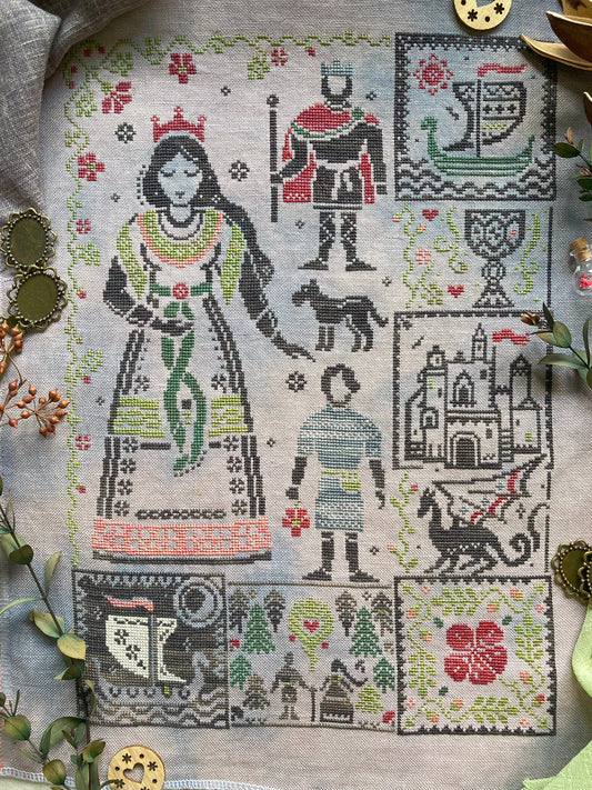 Quaternion Creations Isolde Cross Stitch Pattern