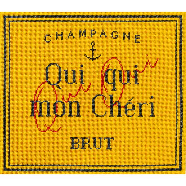 Needlepoint To Go Qui Qui Mon Cheri Needlepoint Canvas