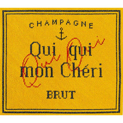 Needlepoint To Go Qui Qui Mon Cheri Needlepoint Canvas