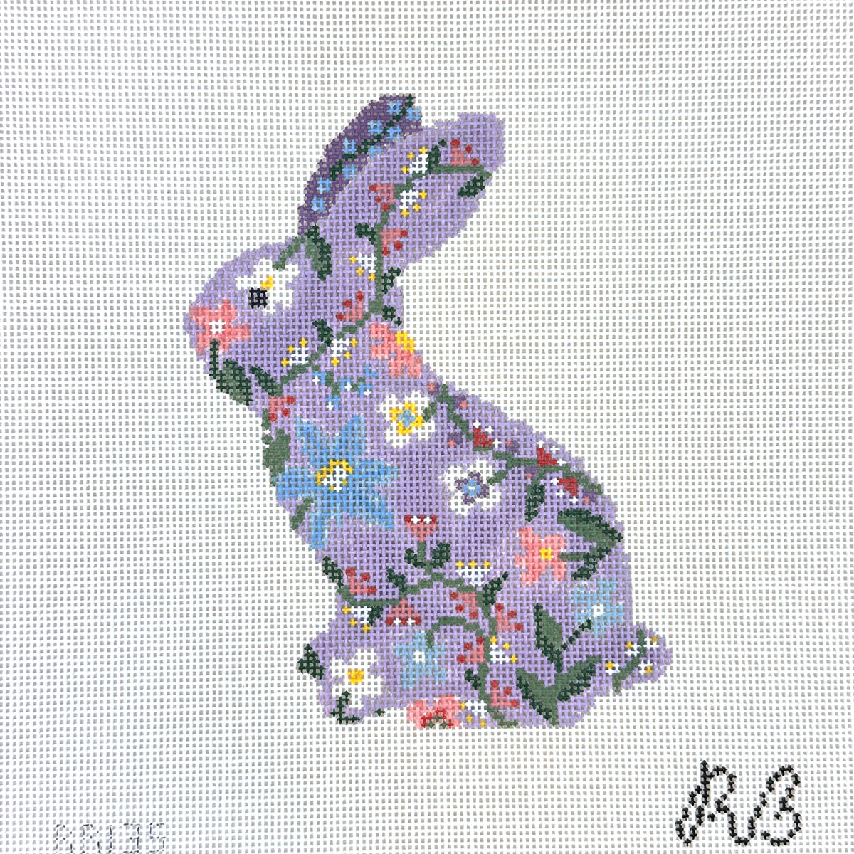 Rachel Barri Bonnie the Bunny Needlepoint Canvas