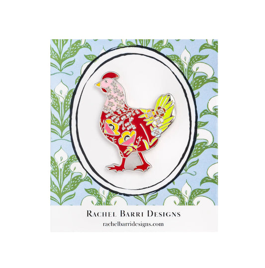 Rachel Barri Coco the Chicken Needle Minder