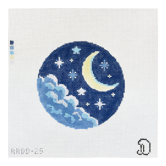 Rachel Barri Dana Jean Designs Moonlight Needlepoint Canvas