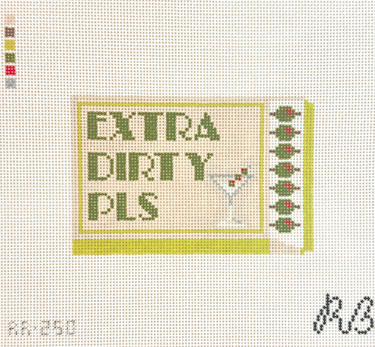 Rachel Barri Extra Dirty Pls Matchbox Needlepoint Canvas