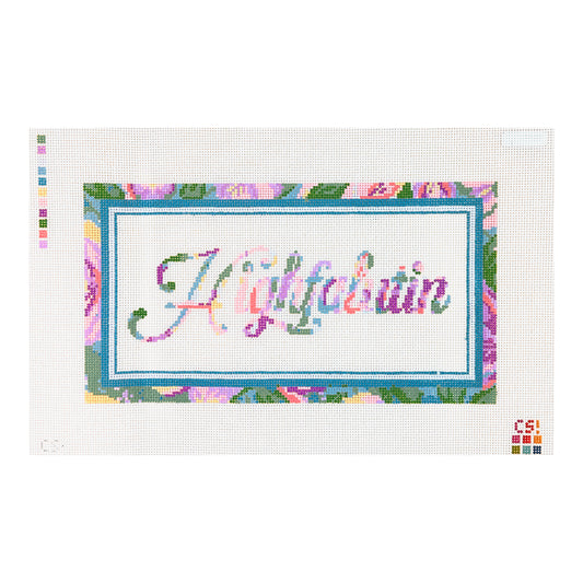 Rachel Barri Highfalutin Needlepoint Canvas