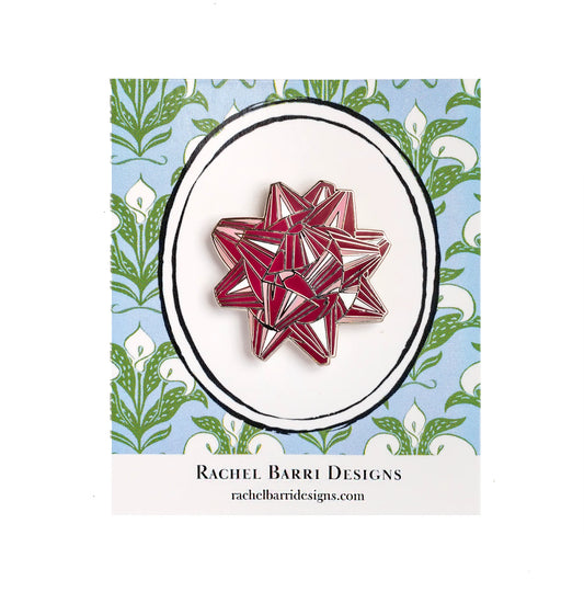 Rachel Barri Holiday Bow Needle Minder