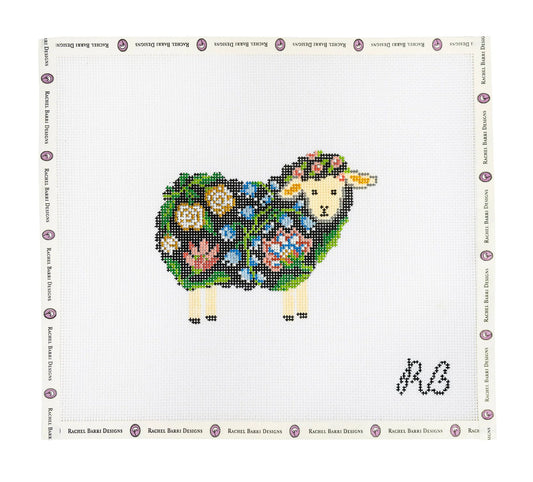 Rachel Barri Shirley The Sheep Needlepoint Canvas