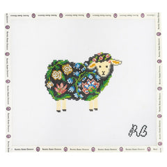 Rachel Barri Shirley The Sheep Needlepoint Canvas