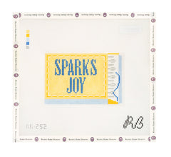 Rachel Barri Sparks Joy Needlepoint Canvas