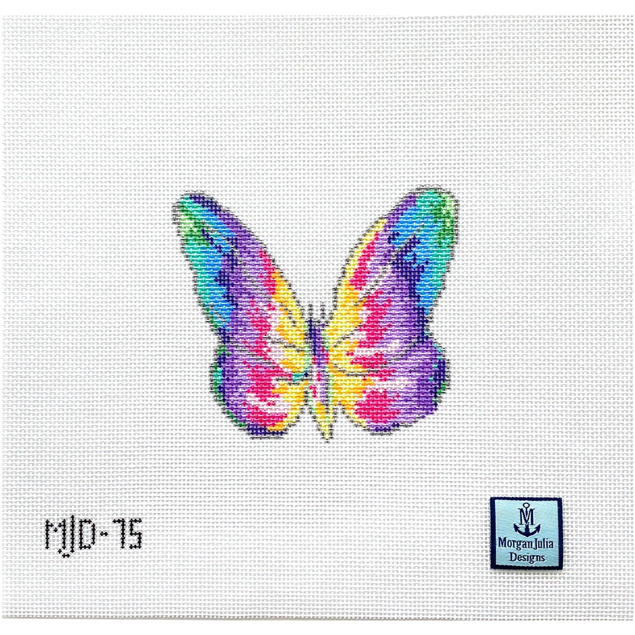 Morgan Julia Rainbow Butterfly Needlepoint Canvas – RittenhouseNeedlepoint