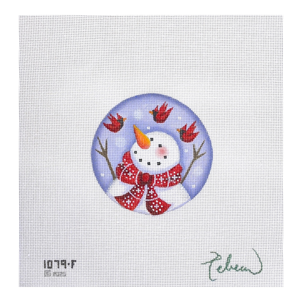 Rebecca Wood Designs Bird Party Needlepoint Canvas