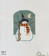 Rebecca Wood Designs Halloween Snow Needlepoint Canvas