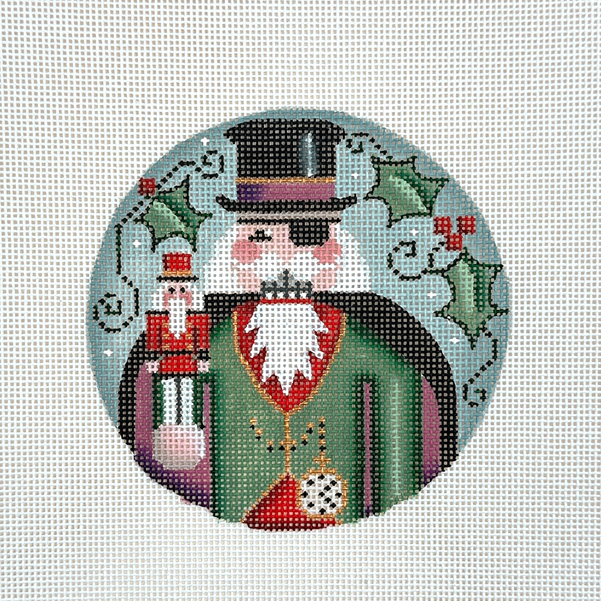 Rebecca Wood Designs Herr Drosselmeyer Needlepoint Canvas - 18M
