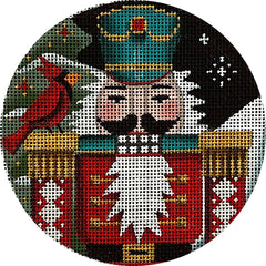 Rebecca Wood Designs Night Nutcracker Needlepoint Canvas