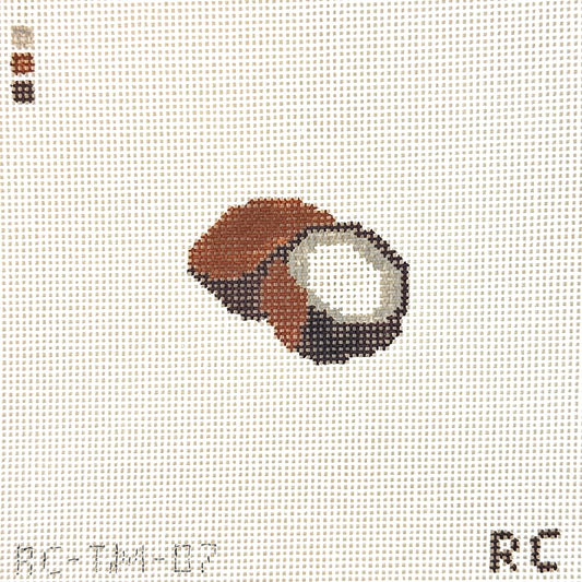 RenniCo Coconut Mini Needlepoint Canvas
