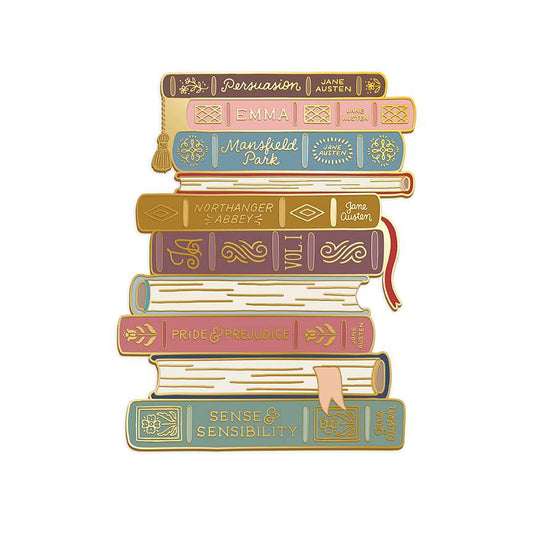 Riley Blake Designs Jane Austen Stacked Books XL Needle Minder
