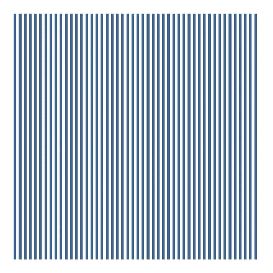 Riley Blake Designs Stripe Cotton Fabric - Denim