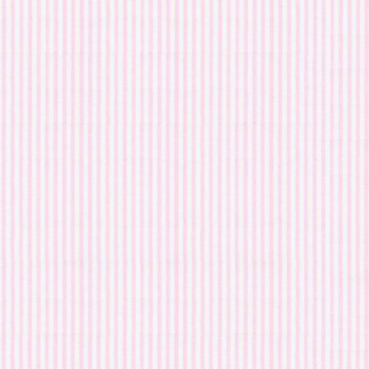 Robert Kaufman Seersucker Stripe Fabric in Pink