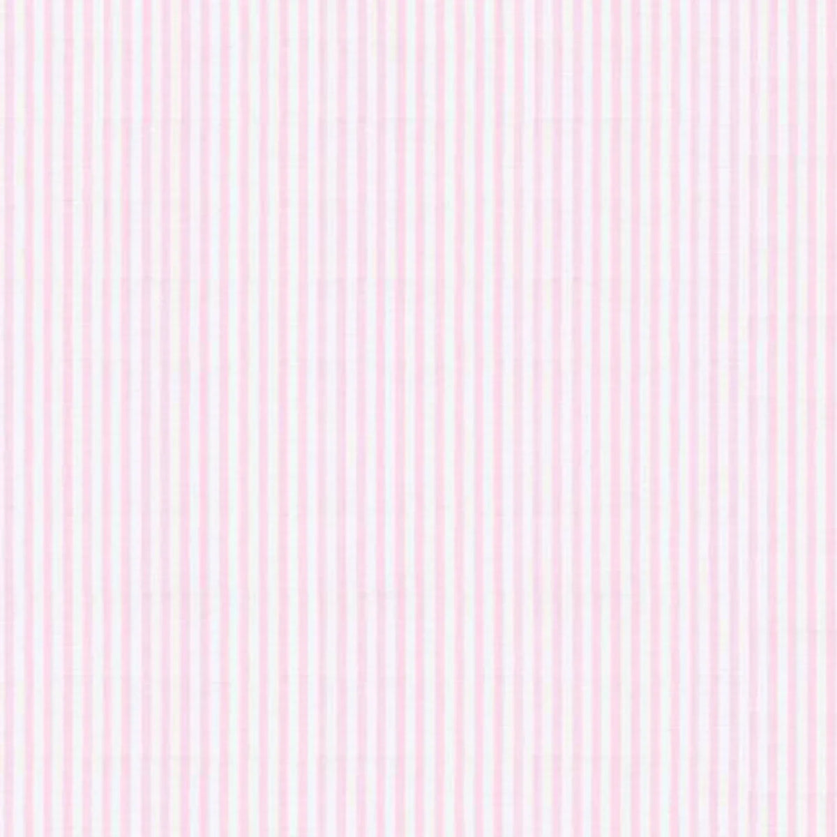 Finishing: Robert Kaufman Seersucker Stripe Fabric in Pink
