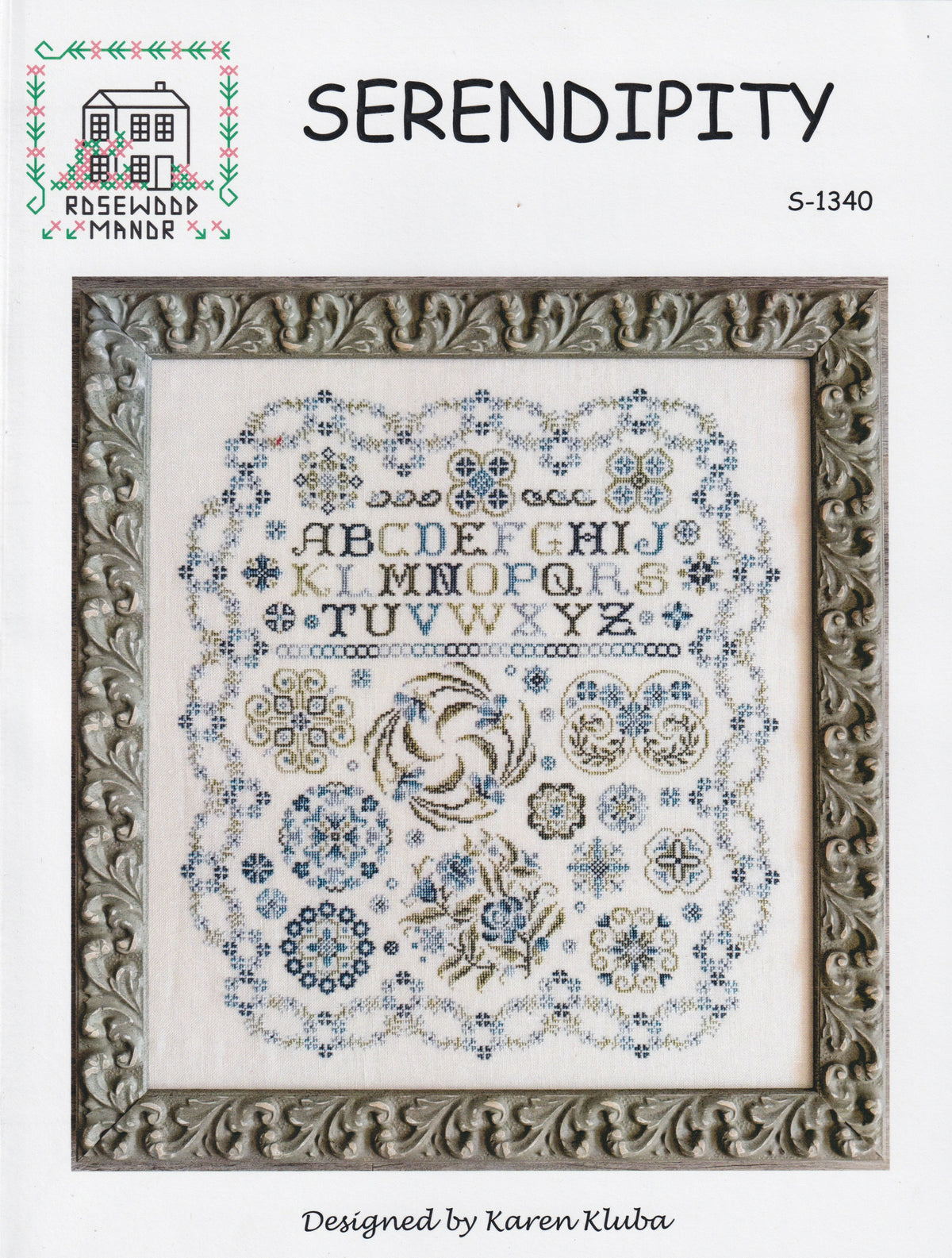 Rosewood Manor Serendipity Cross Stitch Pattern