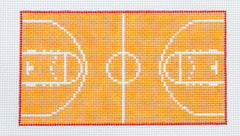 Saturnalia Stitching Basketball Court Needlepoint Canvas