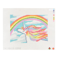 Saturnalia Stitching Dazzling Unicorn Needlepoint Canvas
