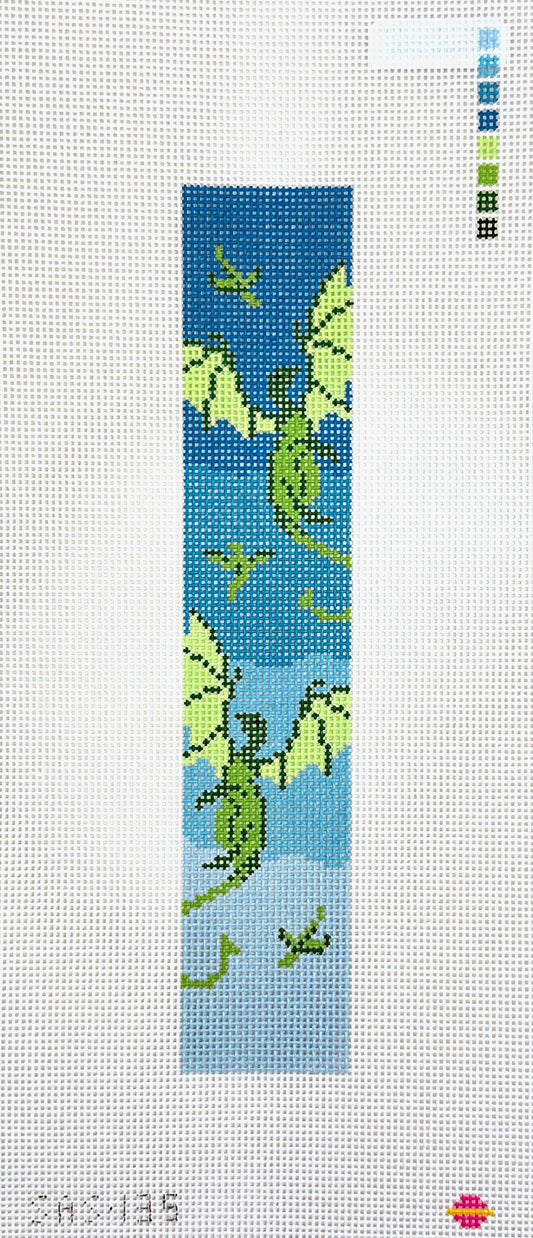 Saturnalia Stitching Earthen Dragon Key Fob Needlepoint Canvas