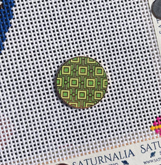 Saturnalia Stitching Emerald Art Needle Minder