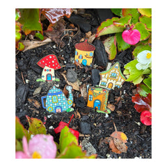Saturnalia Stitching Nine Lives Needlepoint Fairy Woods Needle Minder Set
