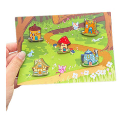 Saturnalia Stitching Nine Lives Needlepoint Fairy Woods Needle Minder Set
