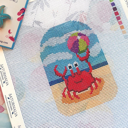 Saturnalia Stitching Fun in the Sun Needlepoint Canvas