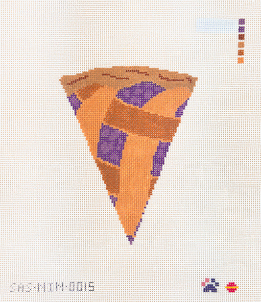 Saturnalia Stitching Nine Lives Needlepoint Blueberry Pie Needlepoint Canvas