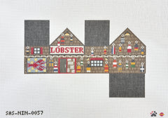 Saturnalia Stitching Nine Lives Needlepoint 3D Lobster Shack Needlepoint Canvas