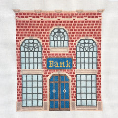 Saturnalia Stitching Nine Lives Village Needlepoint Bank Needlepoint Canvas