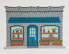 Saturnalia Stitching Nine Lives Village Needlepoint Plant Store Needlepoint Canvas